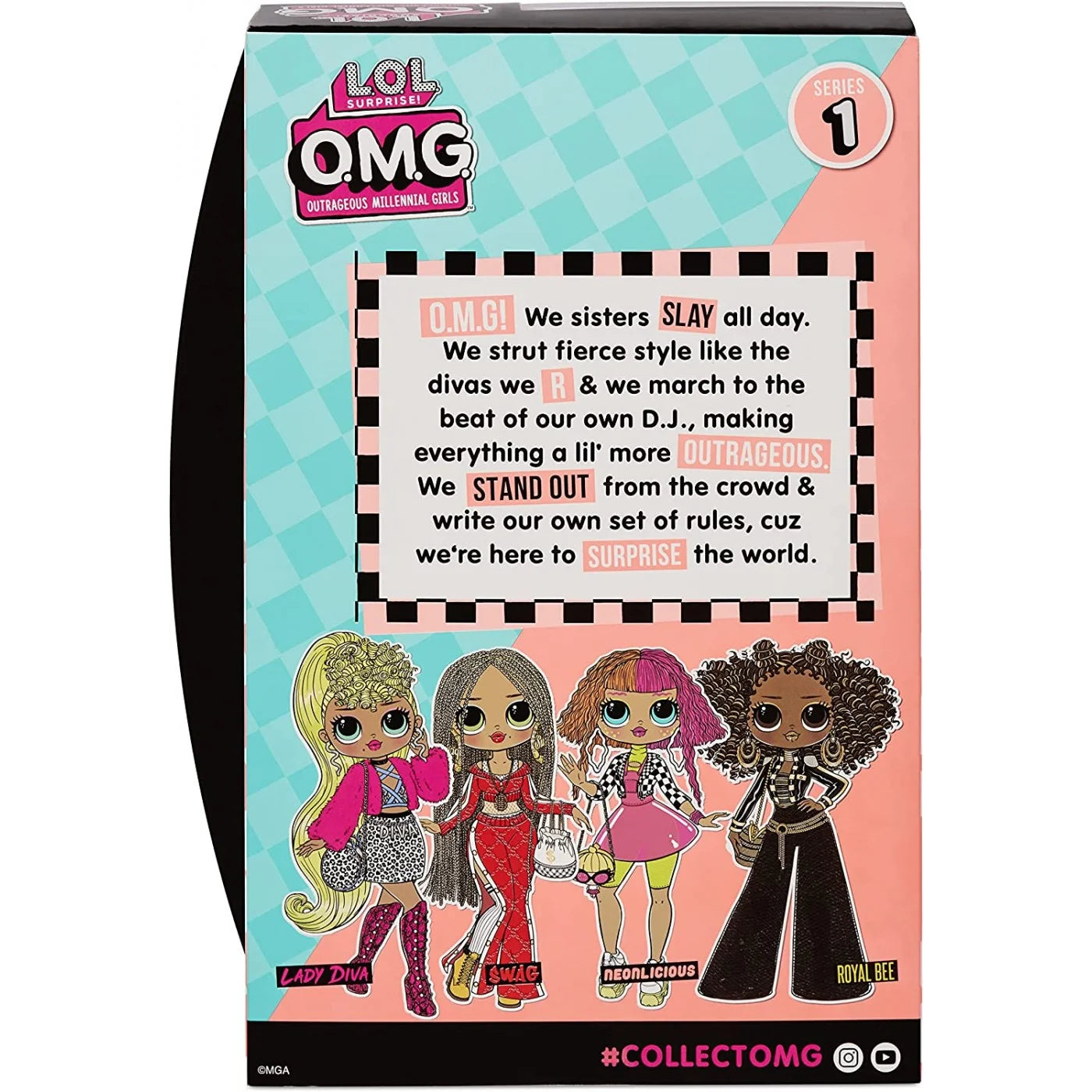 MGA Entertainment LOL Surprise OMG Neonlicious Fashion Doll