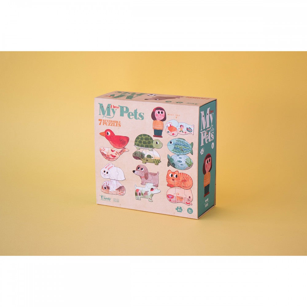 Londji I Love My Pets - 21 pcs   LON-PZ003