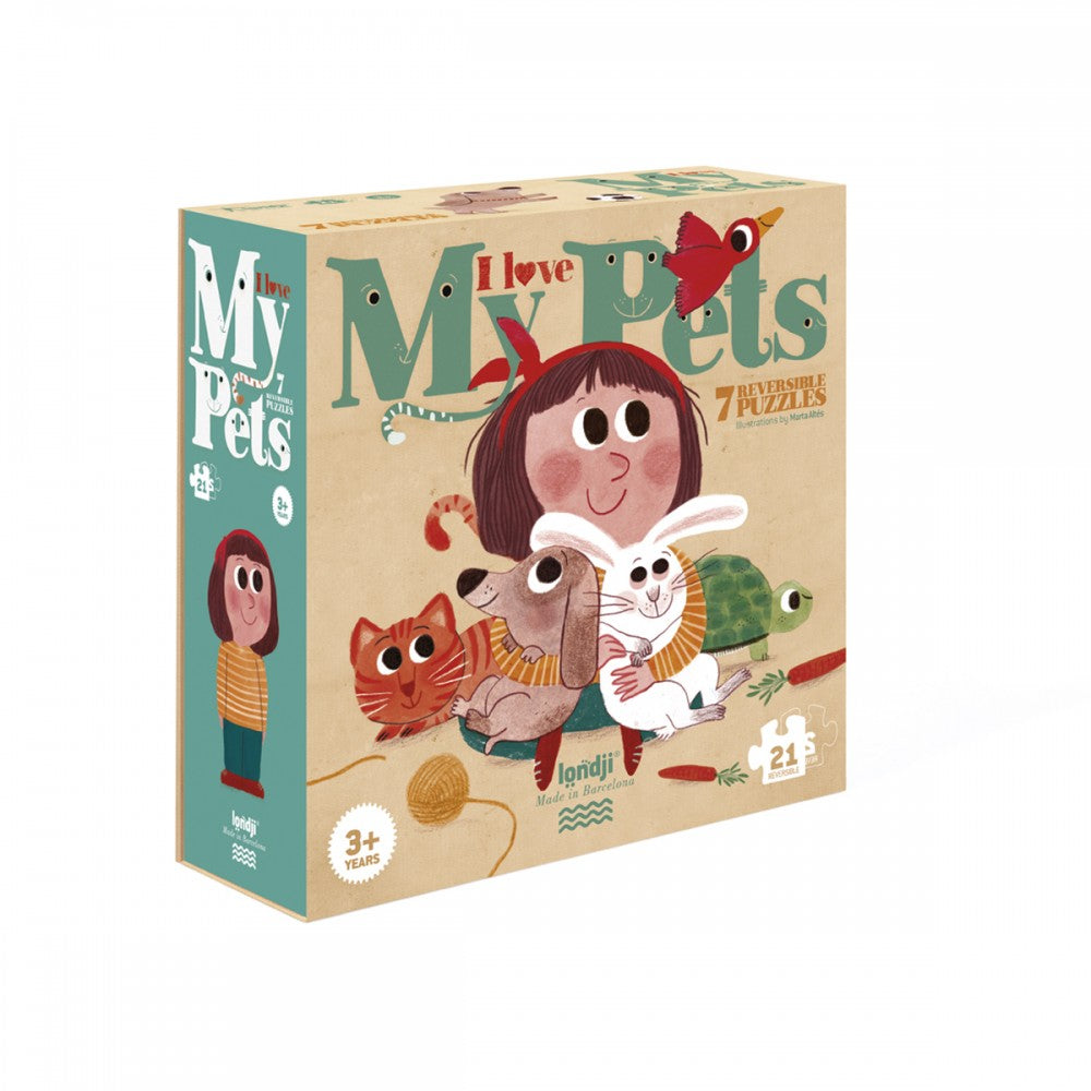Londji I Love My Pets - 21 pcs   LON-PZ003