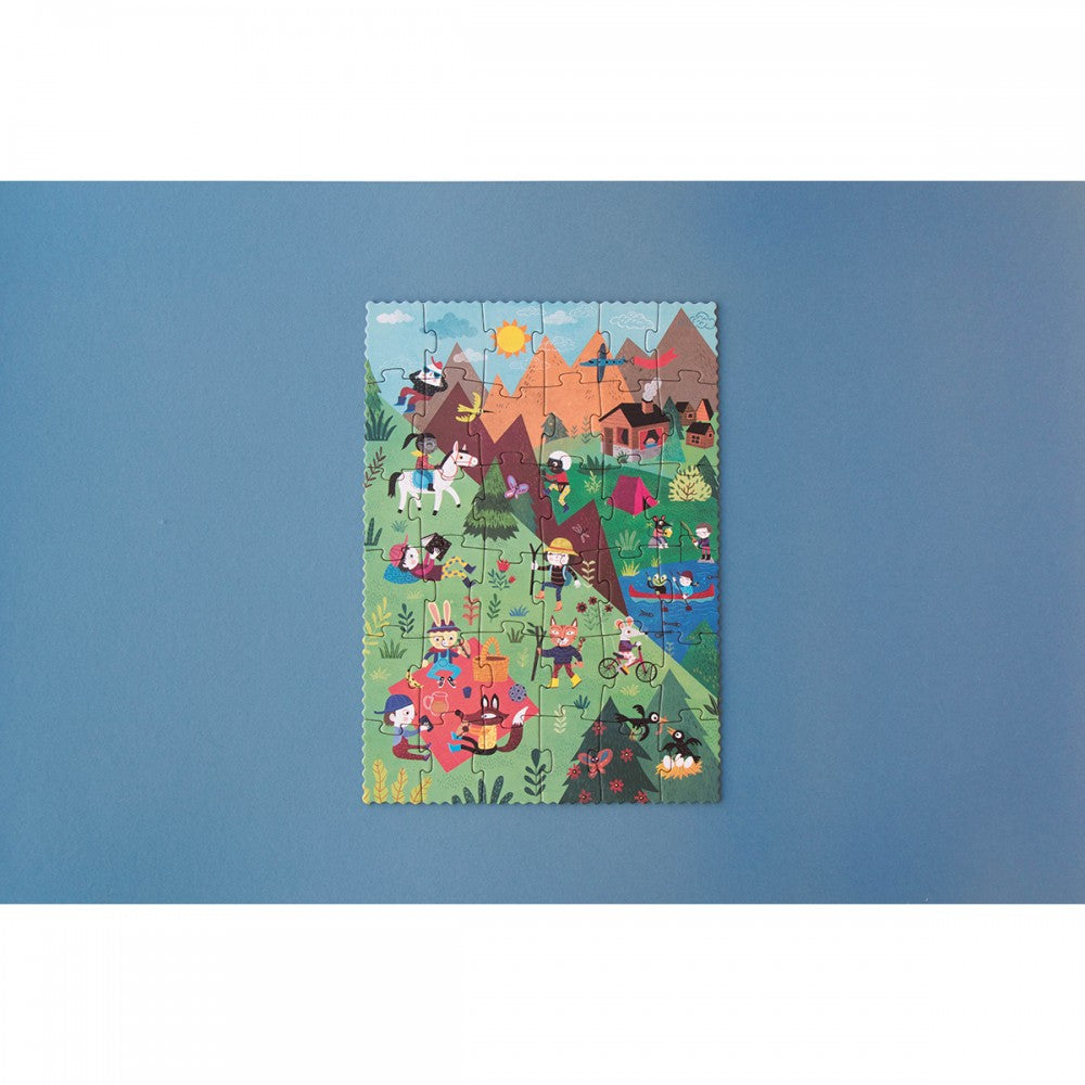 Londji  Let's Go to the Mountain - 36 pcs - Παζλ διπλής όψης LON-PZ450