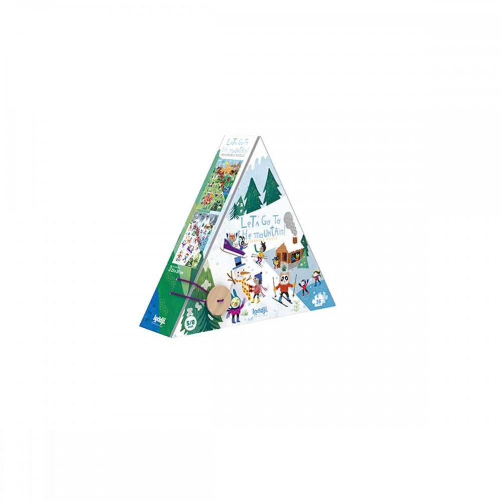 Londji  Let's Go to the Mountain - 36 pcs - Παζλ διπλής όψης LON-PZ450