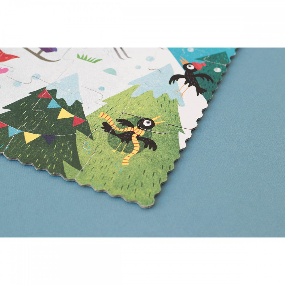 Londji  Let's Go to the Mountain - 36 pcs - Παζλ διπλής όψης LON-PZ450