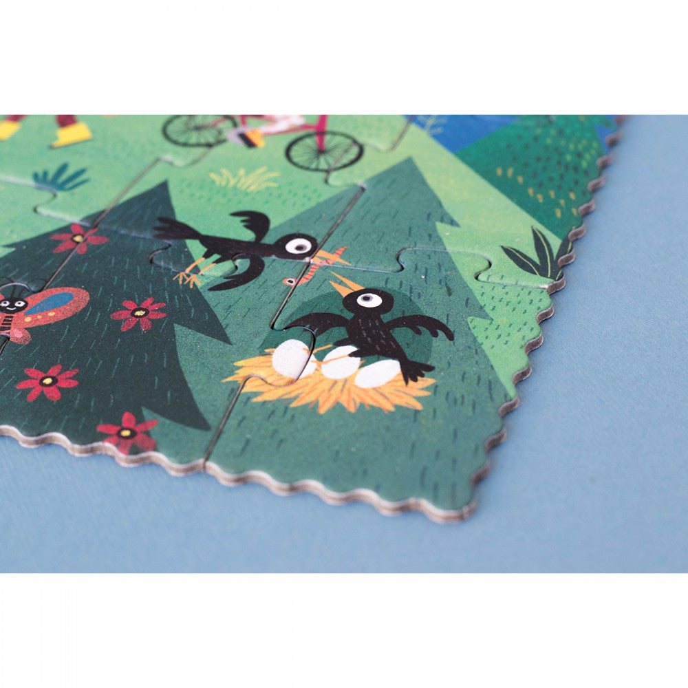Londji  Let's Go to the Mountain - 36 pcs - Παζλ διπλής όψης LON-PZ450