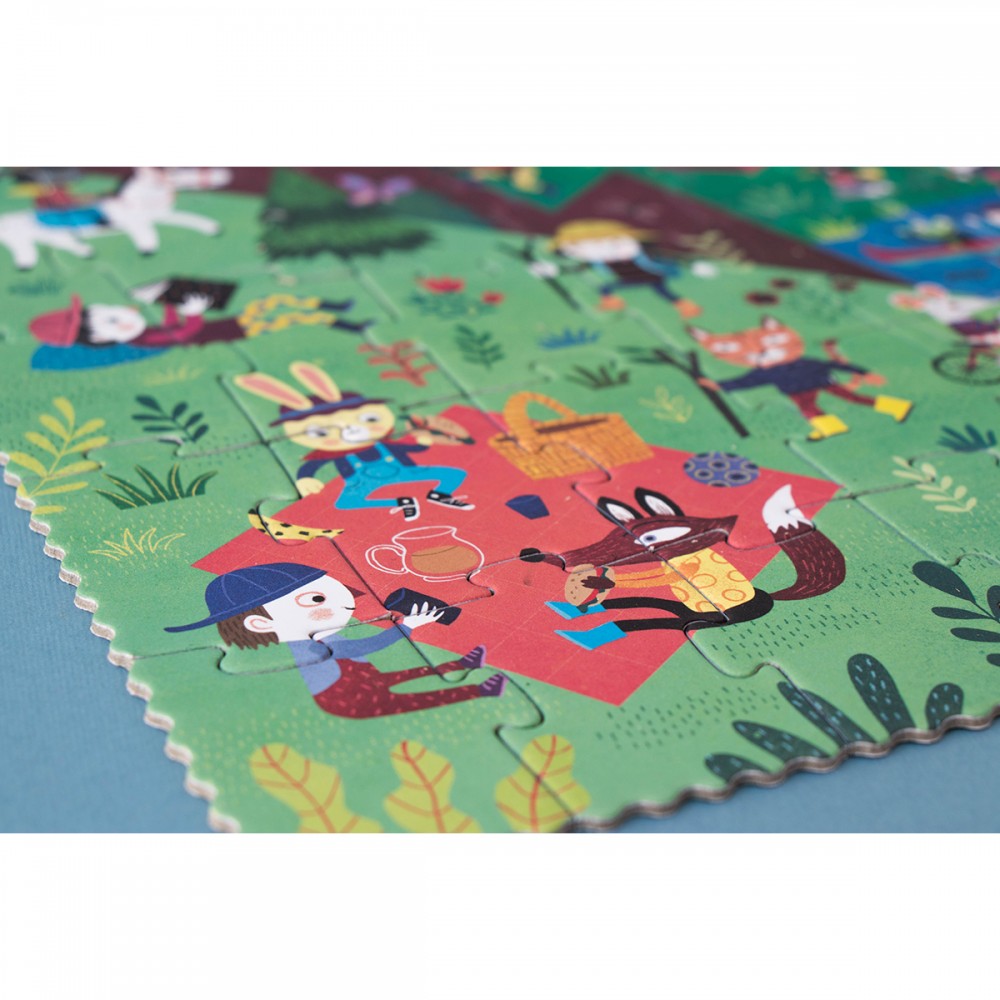 Londji  Let's Go to the Mountain - 36 pcs - Παζλ διπλής όψης LON-PZ450
