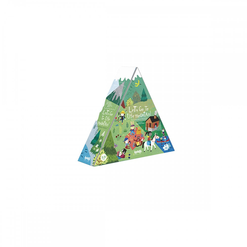 Londji  Let's Go to the Mountain - 36 pcs - Παζλ διπλής όψης LON-PZ450