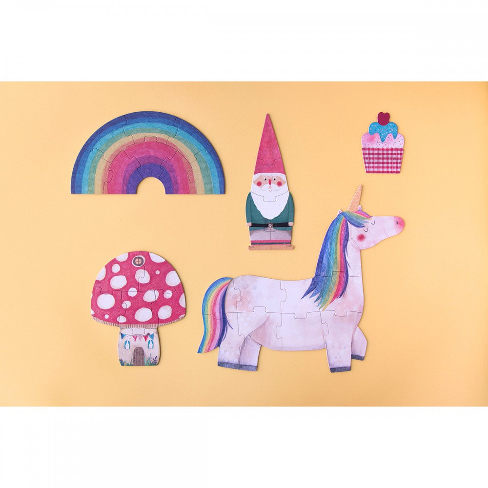 Londji My Unicorn - 2+4+6+8+10 pcs   LON-PZ572