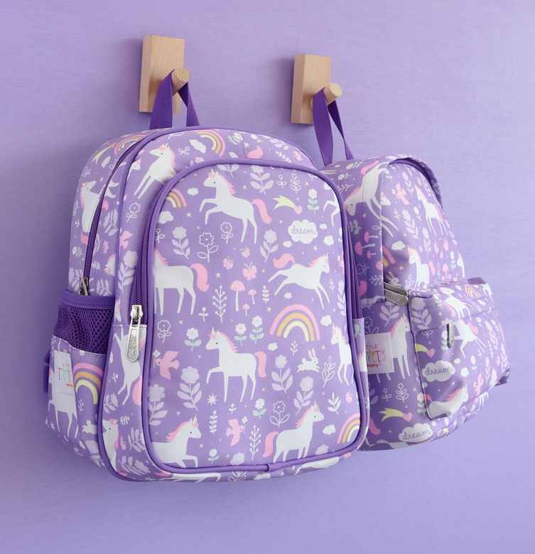 A little lovely company Tσάντα πλάτης νηπιαγωγείου Unicorn Dreams BPUDPU74