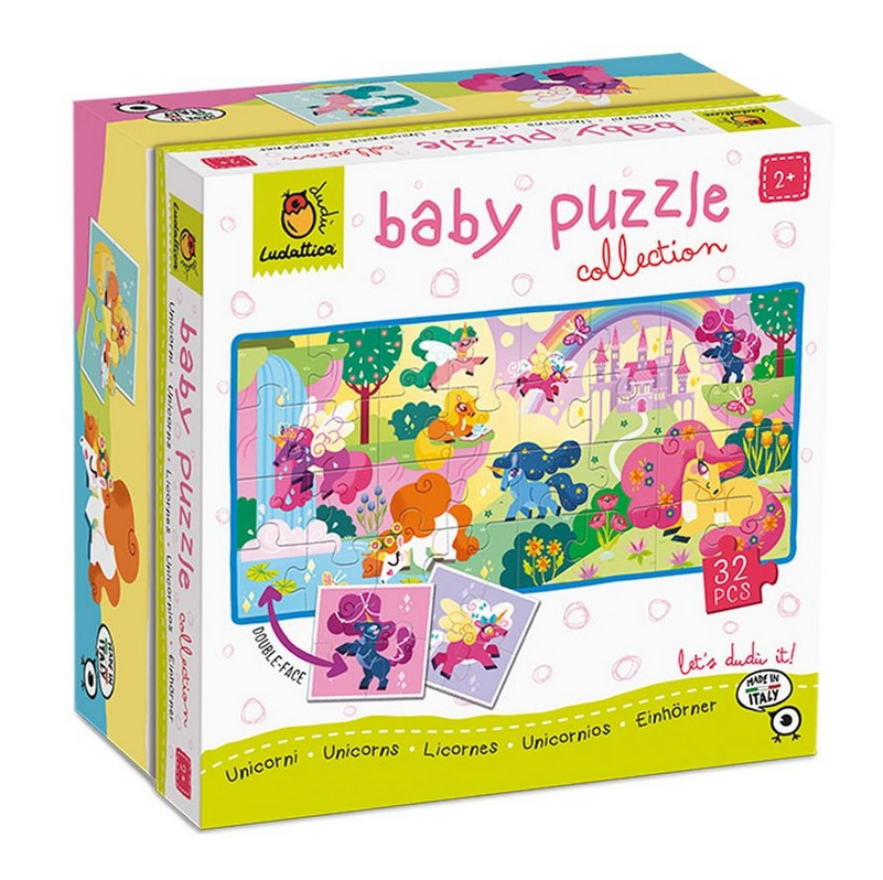 Ludattica Baby Puzzle - μονόκεροι 21849