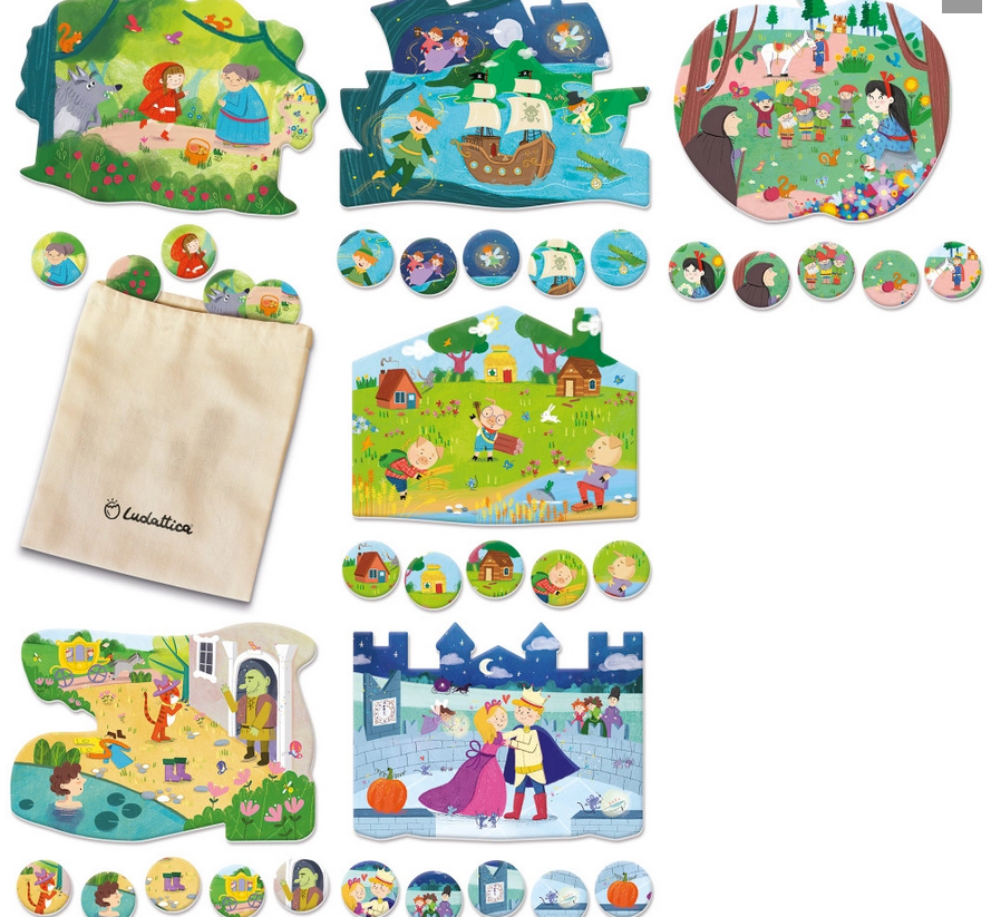 Ludattica Family Games - Fairy Tale Bingo LUD-24048