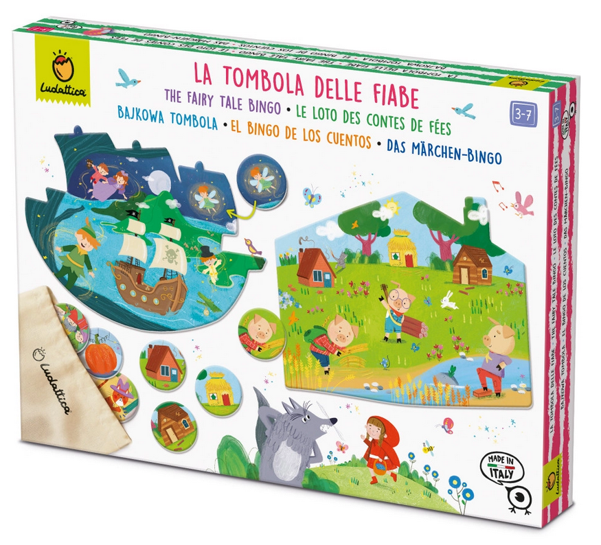Ludattica Family Games - Fairy Tale Bingo LUD-24048