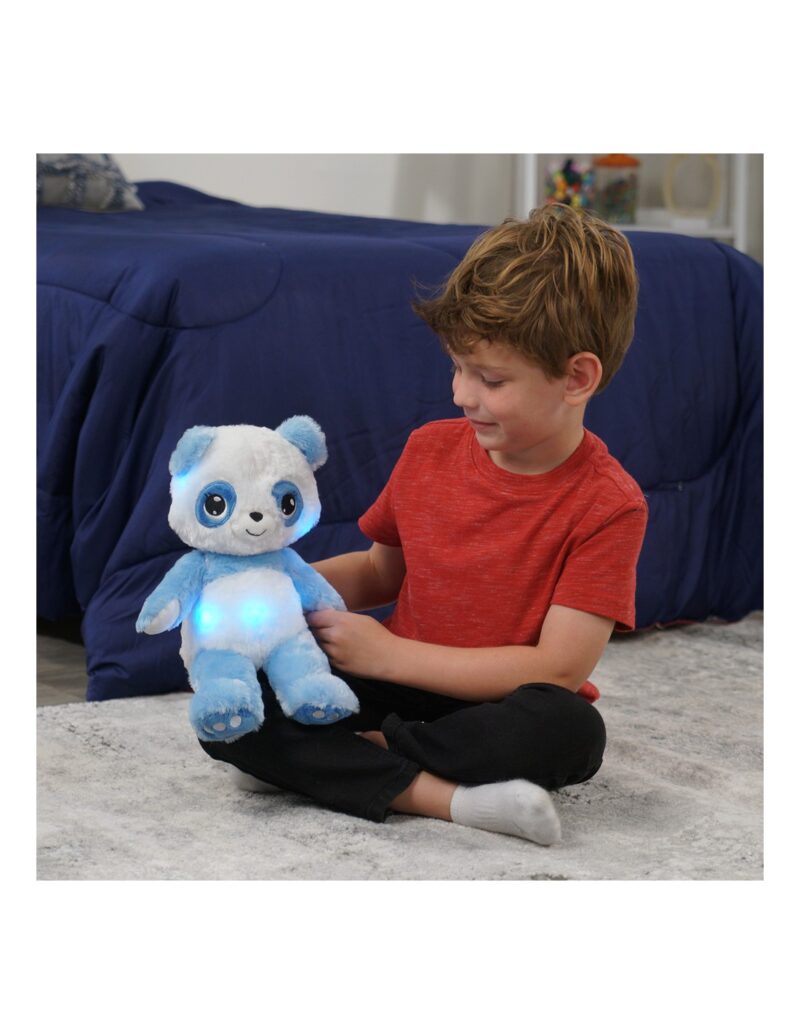 Lullabrites Λούτρινο Panda με Νανουρίσματα και Φως 30εκ.