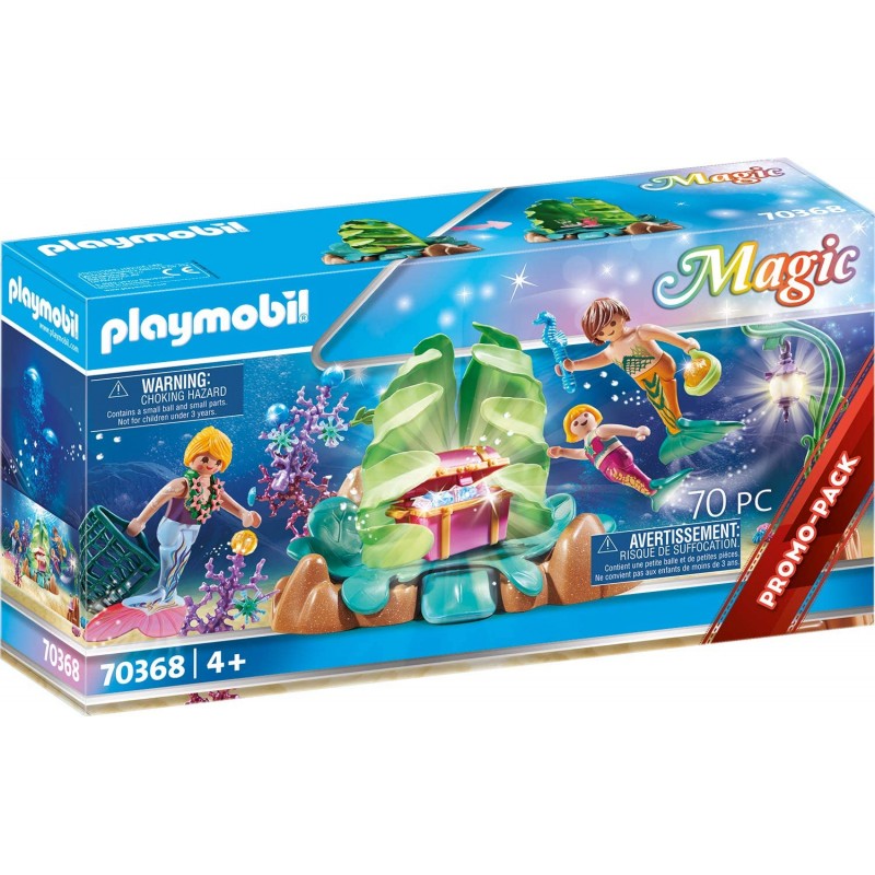 Playmobil Magic Γοργόνες Στην Υποβρύχια Σάλα Τους 70368