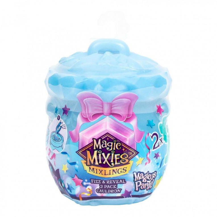Magic Mixies Mixlings Καζάνι με 2 Φιγούρες Magicus Party Σειρά 4
