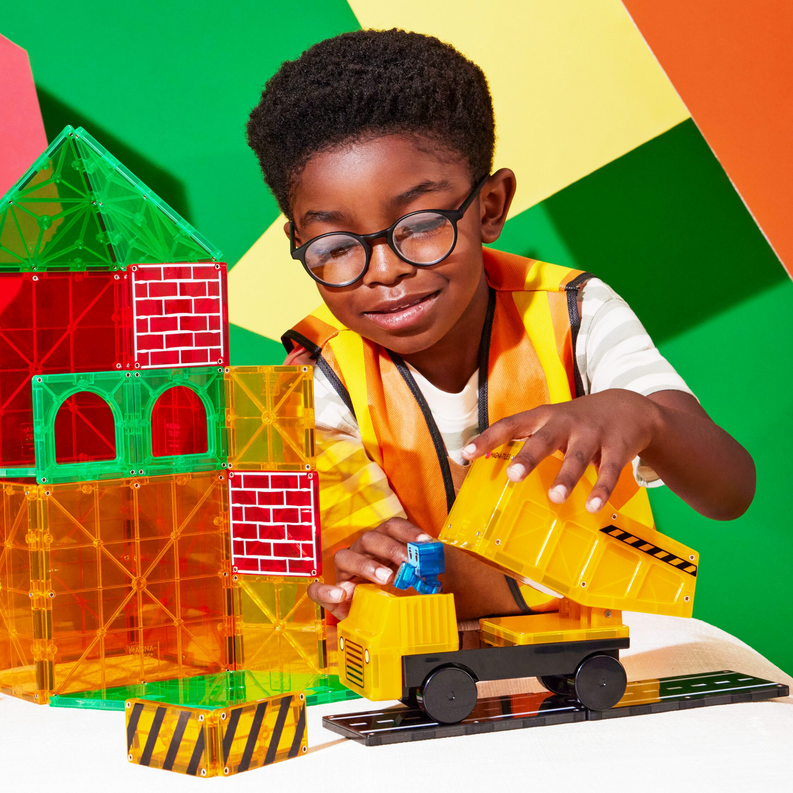 Magna-Tiles Μαγνητικά Πλακίδια Builder XL 50 Κομμάτια 242050