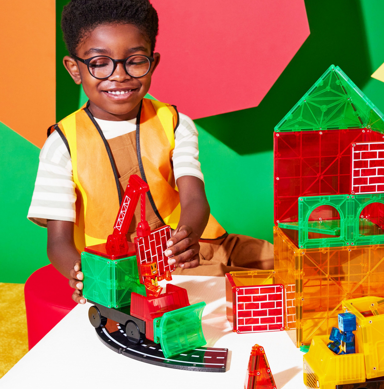Magna-Tiles Μαγνητικά Πλακίδια Builder XL 50 Κομμάτια 242050