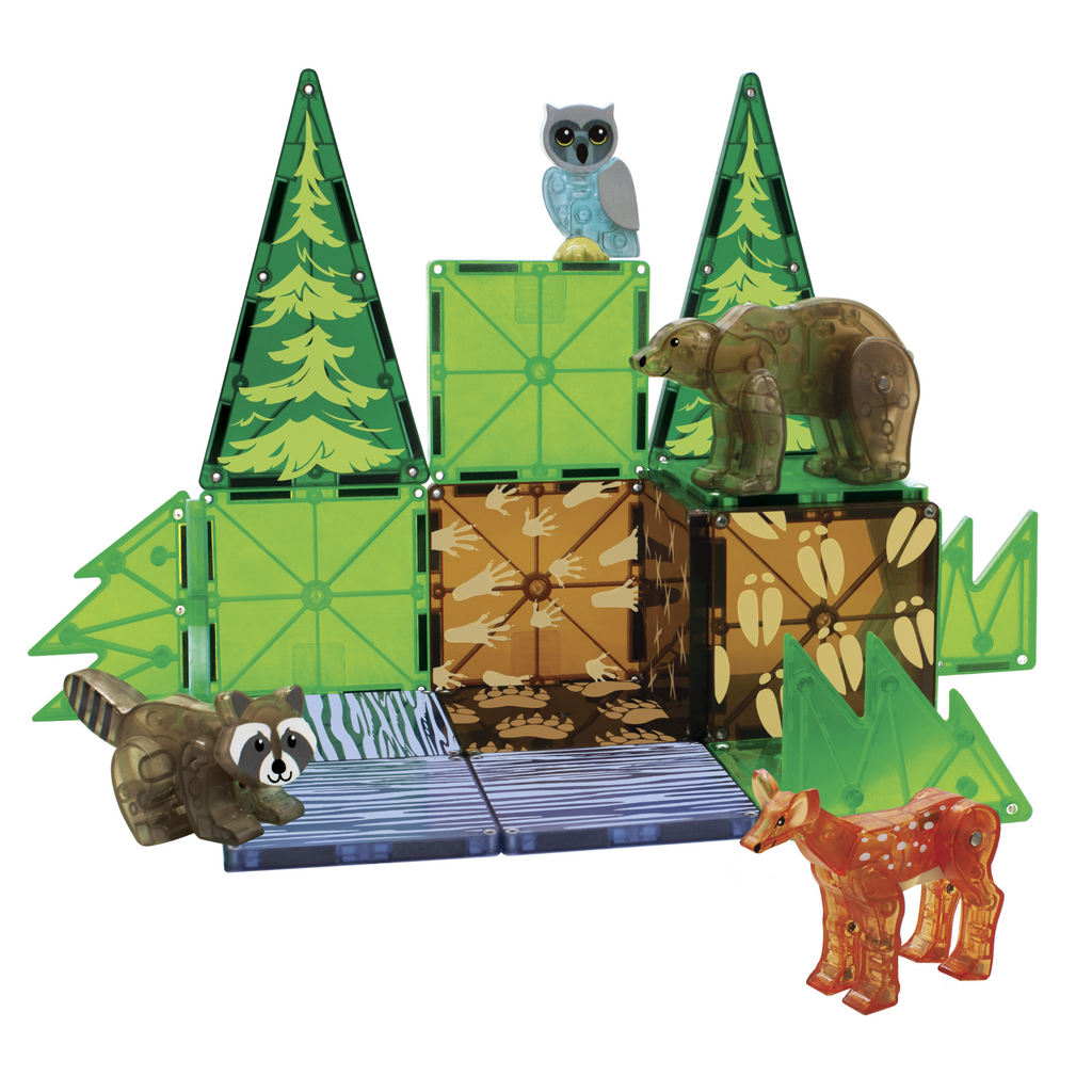 Magna-Tiles Μαγνητικά Πλακίδια Forest Animals 25 τμχ 22225