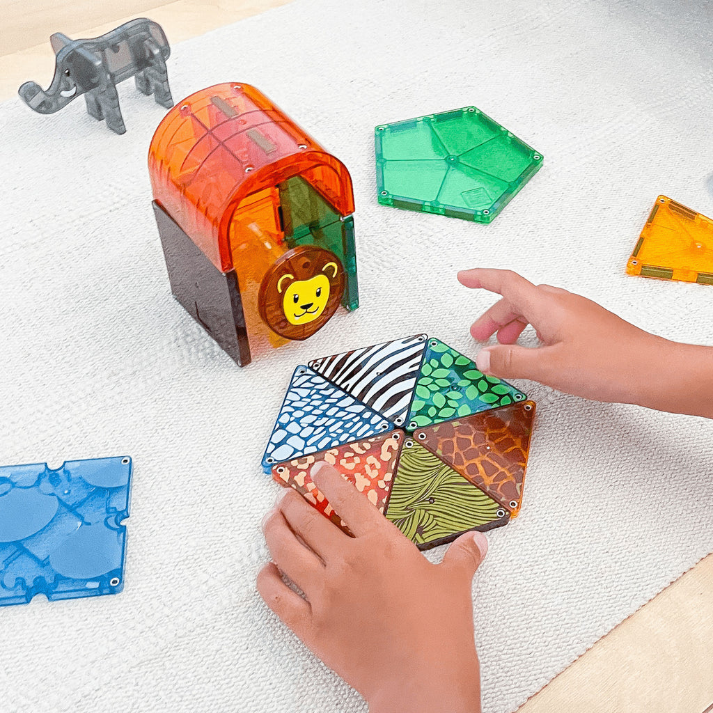 Magna Tiles Μαγνητικό Παιχνίδι 25 κομματιών Safari 20925