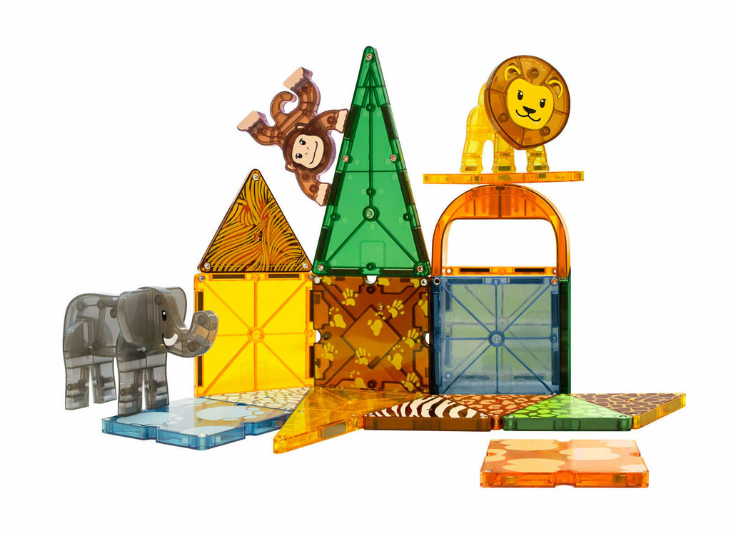 Magna Tiles Μαγνητικό Παιχνίδι 25 κομματιών Safari 20925