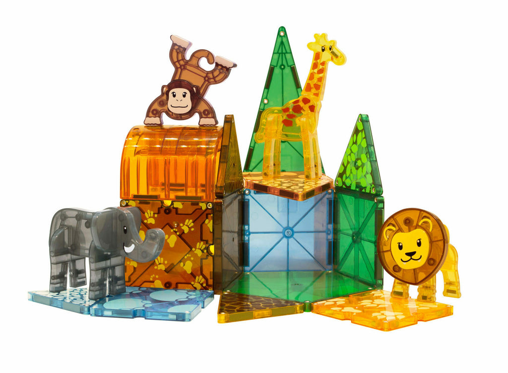 Magna Tiles Μαγνητικό Παιχνίδι 25 κομματιών Safari 20925