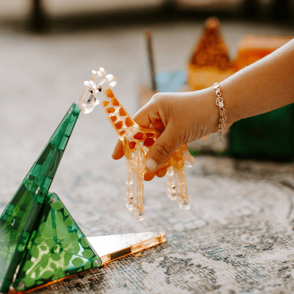 Magna Tiles Μαγνητικό Παιχνίδι 25 κομματιών Safari 20925