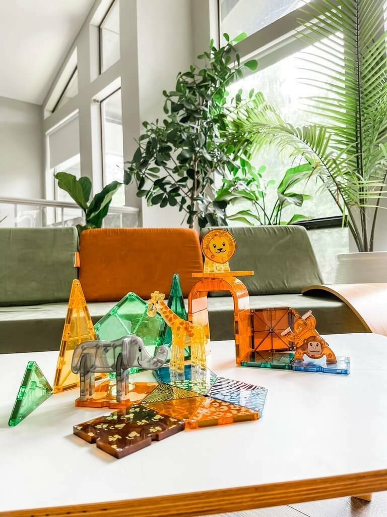 Magna Tiles Μαγνητικό Παιχνίδι 25 κομματιών Safari 20925
