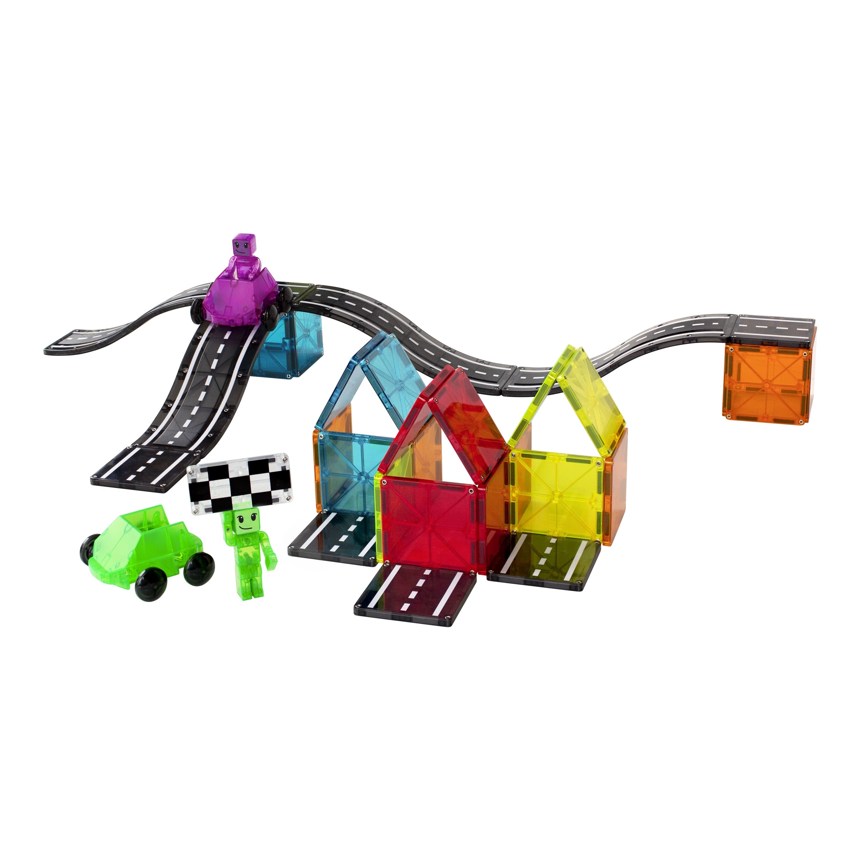 Magna Tiles Μαγνητικό Παιχνίδι 40 κομματιών Downhill Duo 23840