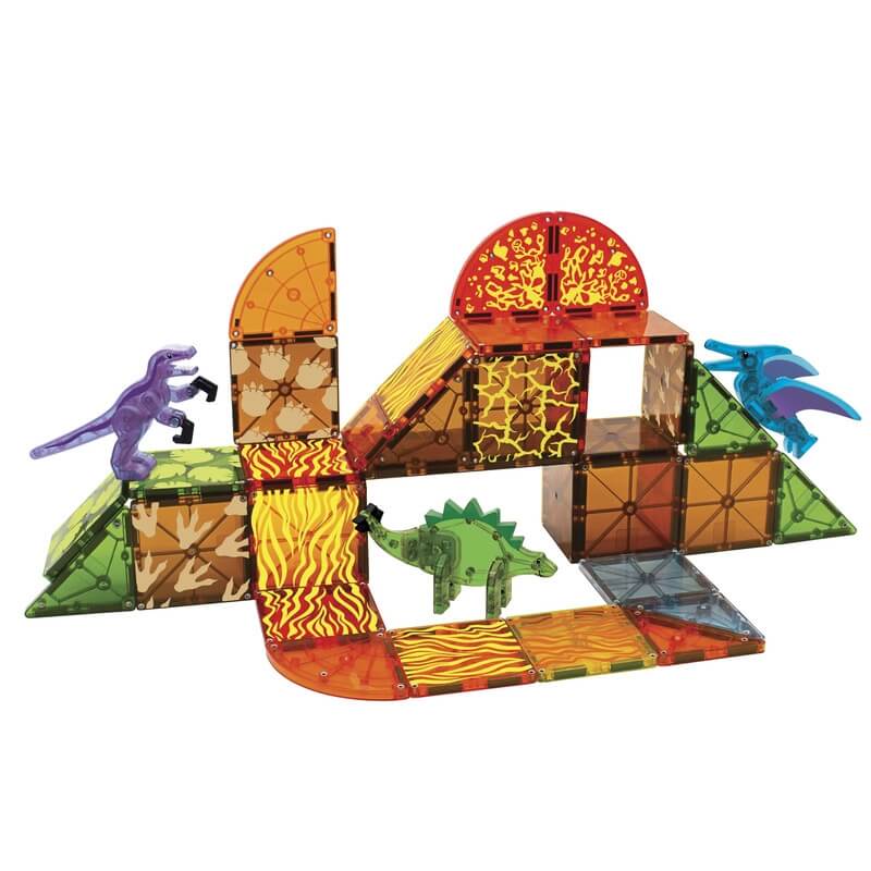 Magna Tiles Μαγνητικό Παιχνίδι 40τμχ "Dino World" 22840