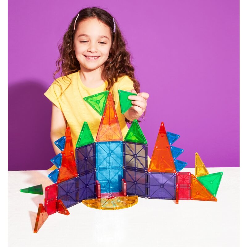 Magna-Tiles Μαγνητικό Παιχνίδι 46 τμχ "Combo + Micromags"  244046