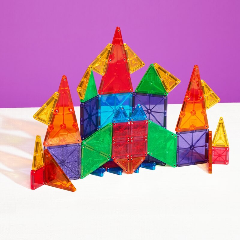 Magna-Tiles Μαγνητικό Παιχνίδι 46 τμχ "Combo + Micromags"  244046
