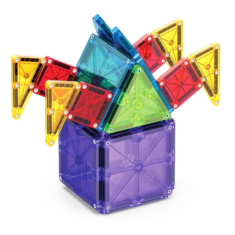 Magna-Tiles Μαγνητικό Παιχνίδι 46 τμχ "Combo + Micromags"  244046