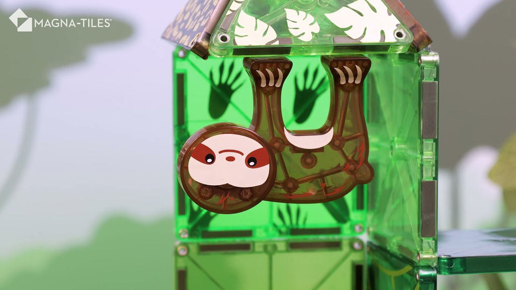Magna-Tiles Μαγνητικό Παιχνίδι Μαγνητικά Πλακίδια Jungle Animals 25 Κομμάτια  21225