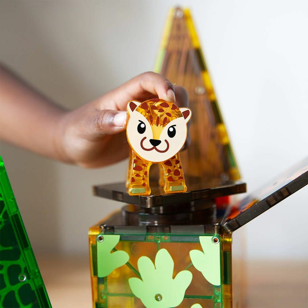 Magna-Tiles Μαγνητικό Παιχνίδι Μαγνητικά Πλακίδια Jungle Animals 25 Κομμάτια  21225