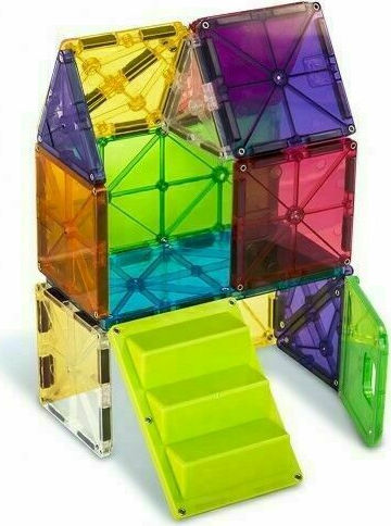 Magna Tiles Μαγνητικό Παιχνίδι House 28 Κομμάτια 18332