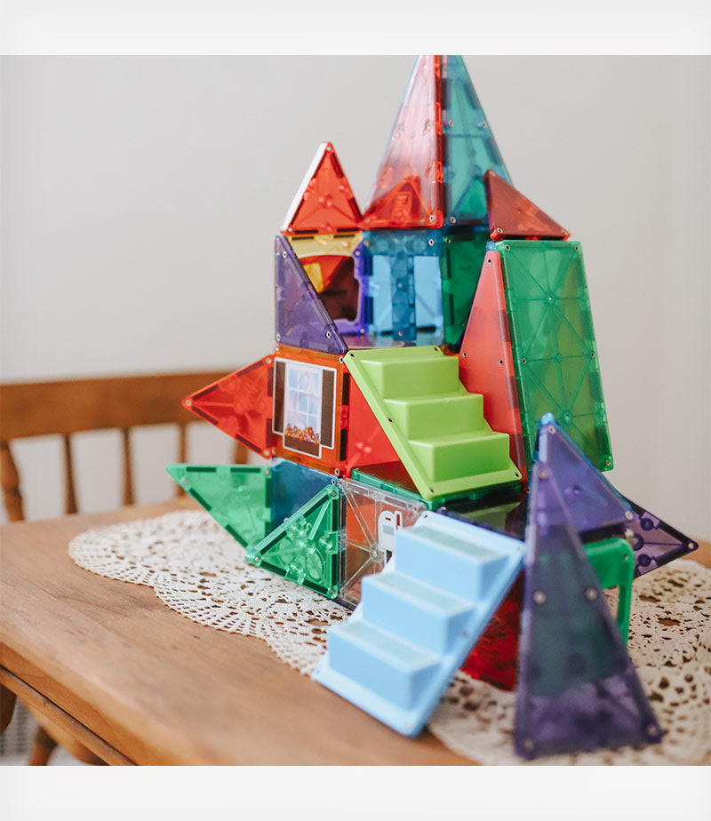Magna Tiles Μαγνητικό Παιχνίδι House 28 Κομμάτια 18332
