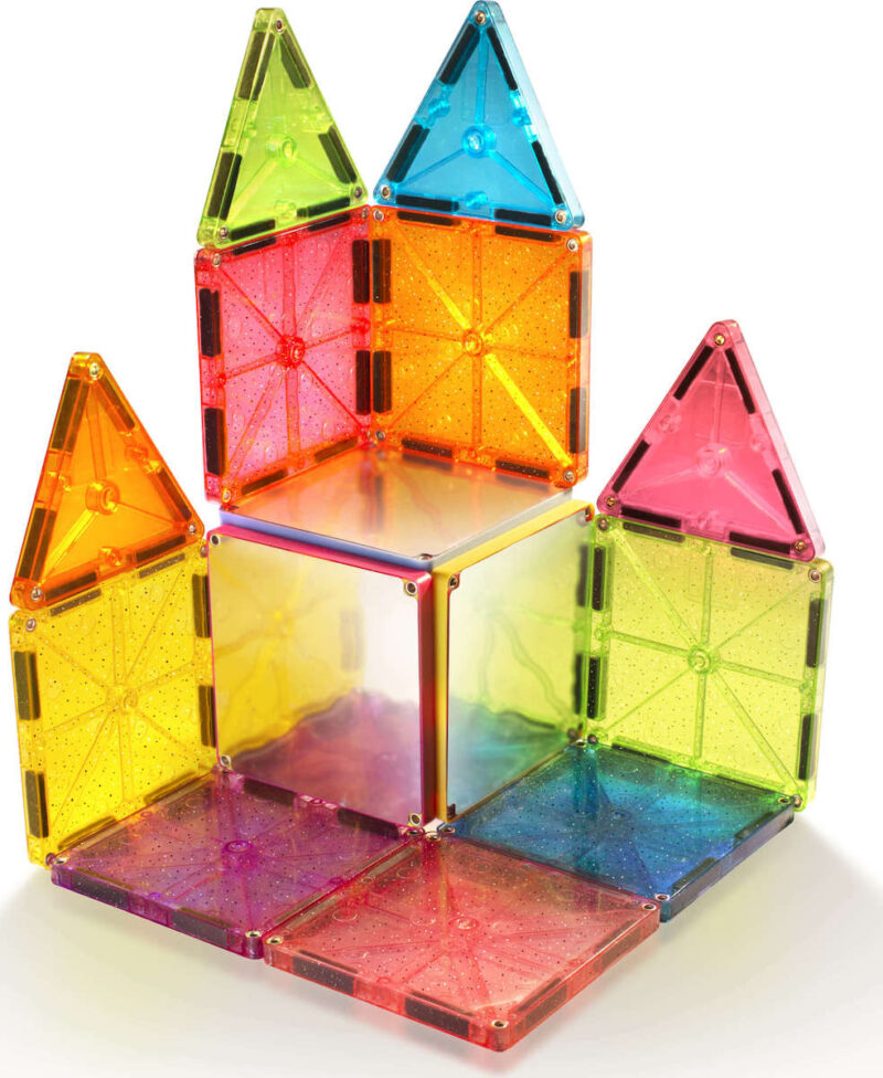 Magna Tiles Μαγνητικό Παιχνίδι  Stardust 15 Κομμάτια 18915