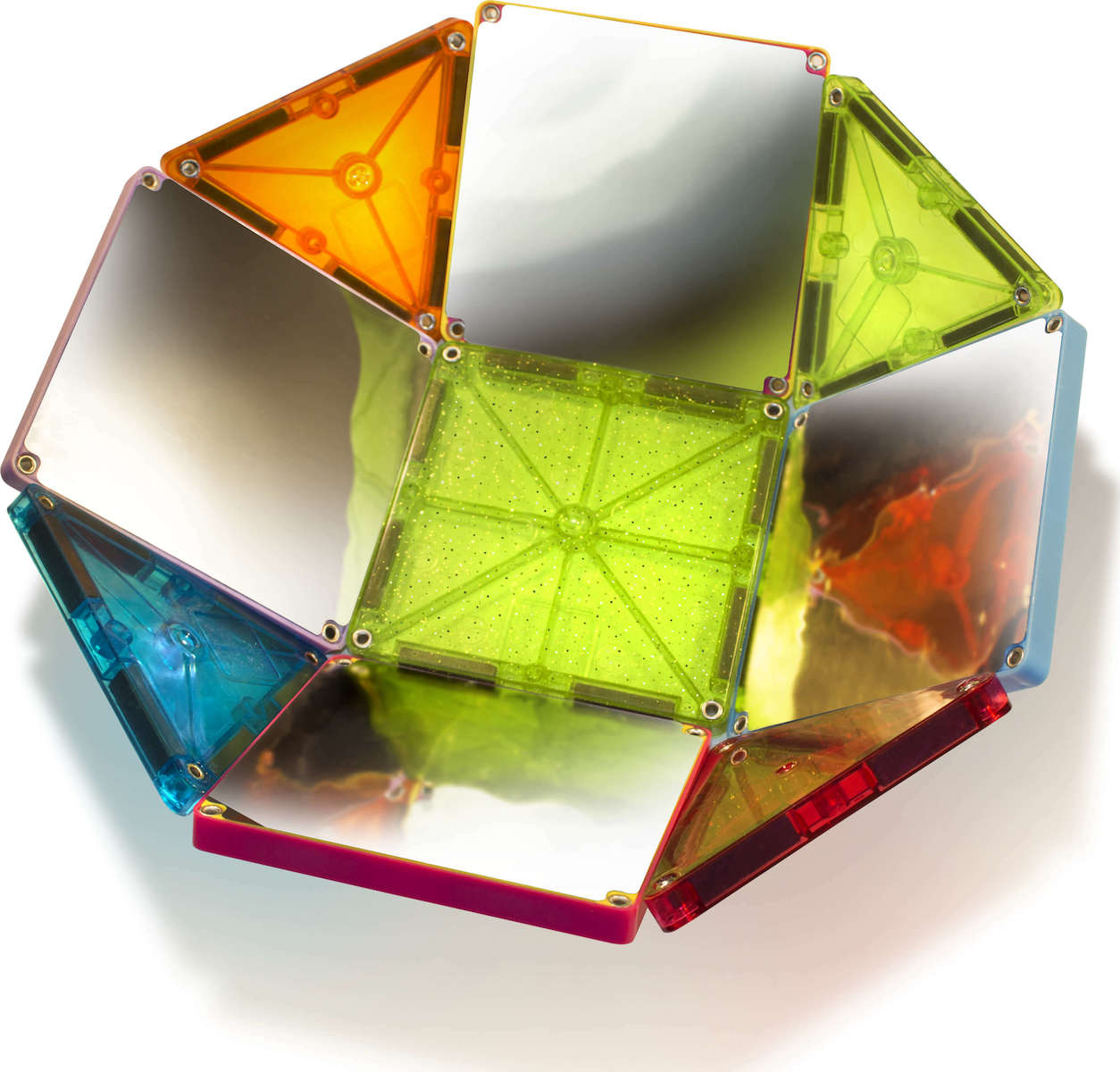Magna Tiles Μαγνητικό Παιχνίδι  Stardust 15 Κομμάτια 18915