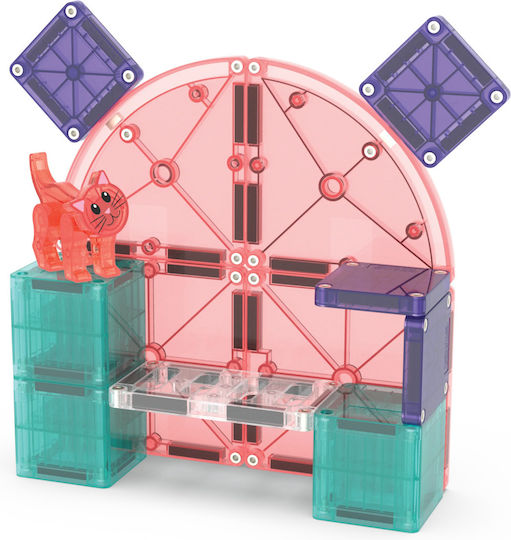 MAGNA-TILES Cat Tree 13 Τεμάχια – Μαγνητικά Πλακίδια STEM με Δέντρο Γάτας 252013CT