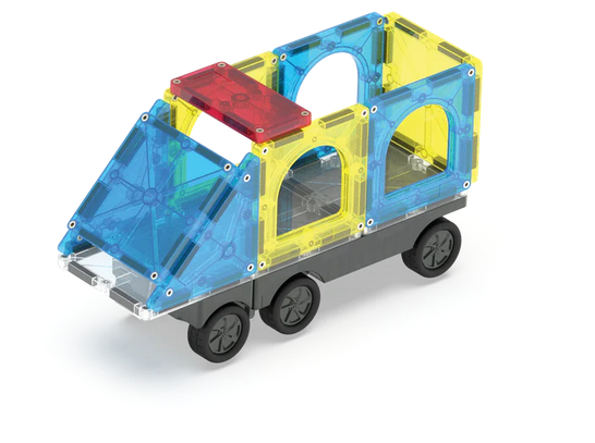 MAGNA-TILES City Center 110 Τεμάχια – Μαγνητικά Πλακίδια STEM για Πόλη 251110CC