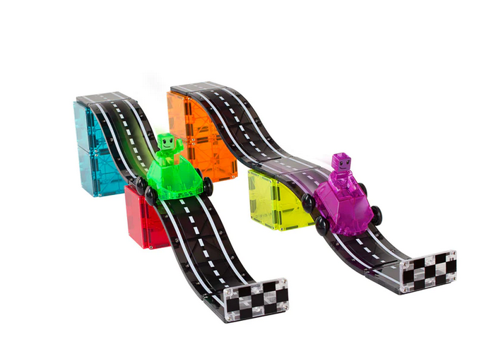 Magna Tiles Μαγνητικό Παιχνίδι 40 κομματιών Downhill Duo 23840