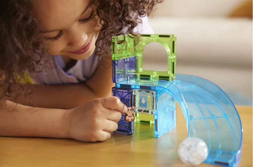 MAGNA-TILES Hamster Ball 13 Τεμάχια – Μαγνητικά Πλακίδια STEM με Μπάλες 252013HB