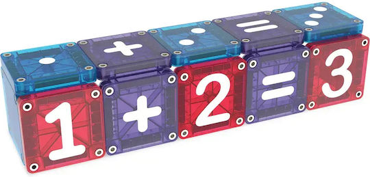 MAGNA-TILES microMAGS Learn Numbers 56 Τεμάχια – Μαγνητικά Πλακίδια STEM 254055LN