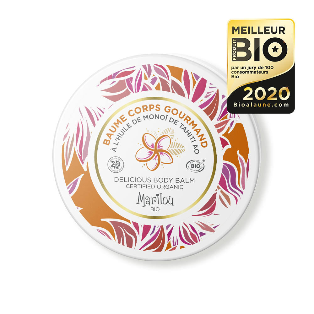 Βιολογικό balm σώματος με έλαιο Monoi από την Ταϊτή 150 ml