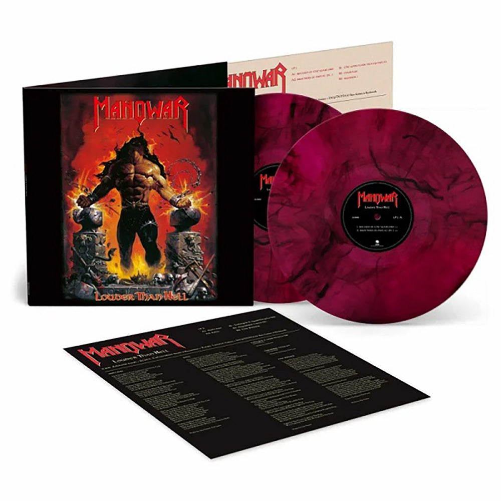 Louder Than Hell (Red/Black Marbled Vinyl)