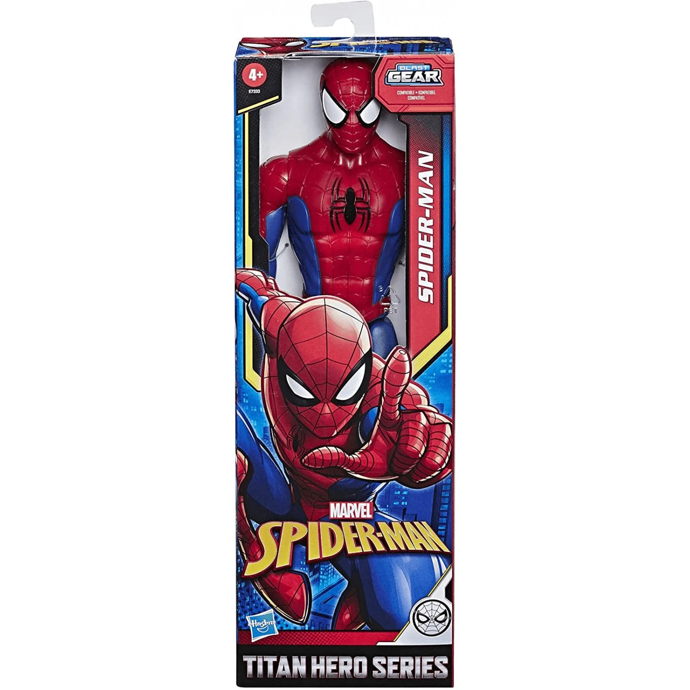 Hasbro Marvel Spider-Man Titan Hero Series Spider-Man 12-Ιντσών Spider Man E7333