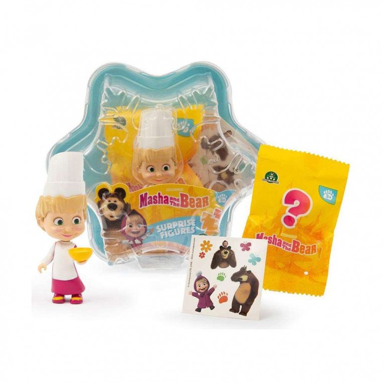 Masha and the Bear 2 Surprise Figures in Blister Series 2 – Assorted Designs