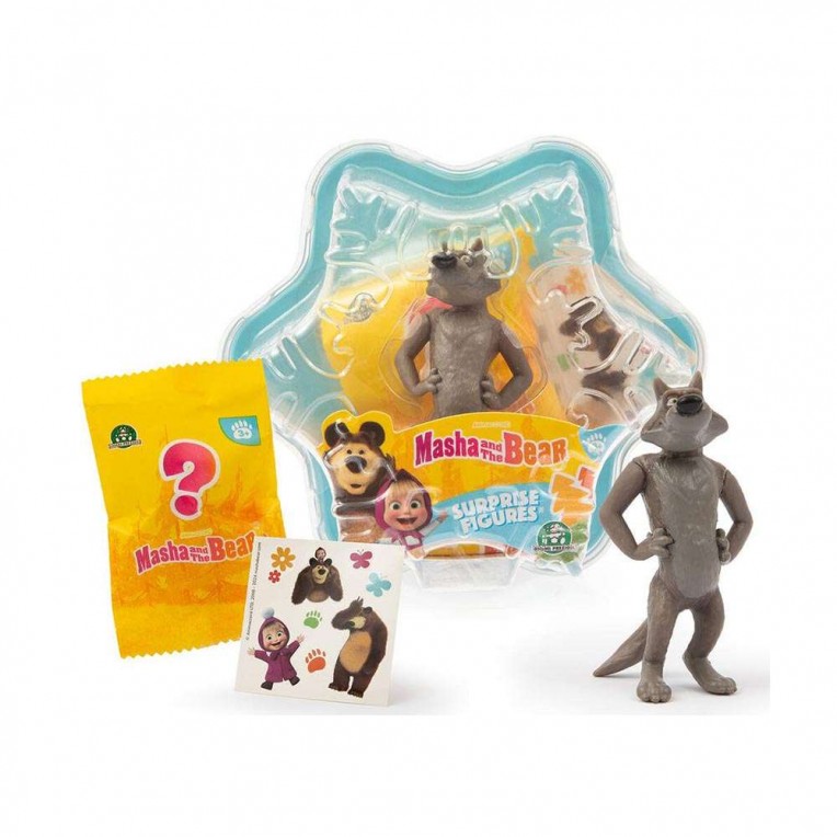 Masha and the Bear 2 Surprise Figures in Blister Series 2 – Assorted Designs