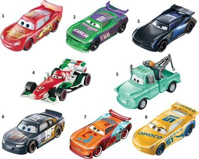 Mattel Disney Pixar Cars Αυτοκινητάκια Color Changers Διάφορα Σχέδια GNY94