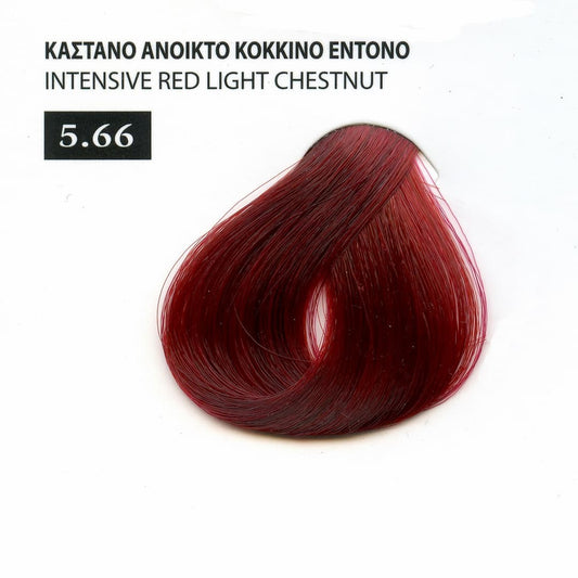 Exclusive Βαφή Μαλλιών της Mediterranean Cosmetics με Βιολογικό Λάδι Ελλιάς σε Σωληνάριο, 100ml 5.66 Mediterranean Cosmetics