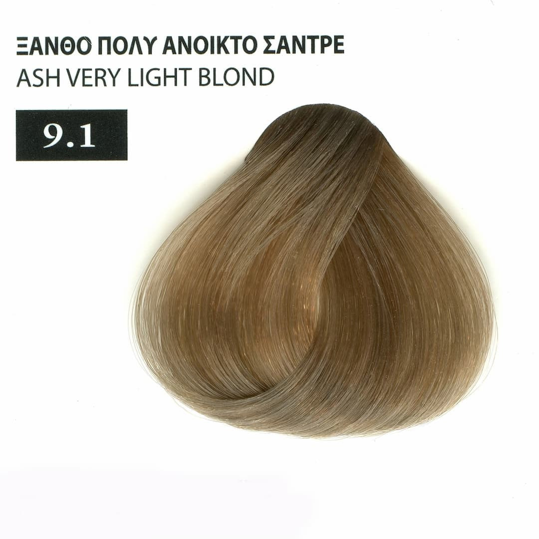 Exclusive Βαφή Μαλλιών της Mediterranean Cosmetics με Βιολογικό Λάδι Ελλιάς σε Σωληνάριο, 100ml 9.1 Mediterranean Cosmetics