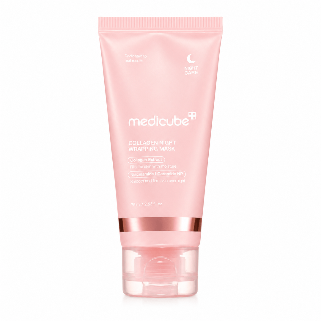 Medicube | Collagen Night Wrapping Mask 75ml | Overnight Firming & Hydrating Sleeping Mask | MCNWM